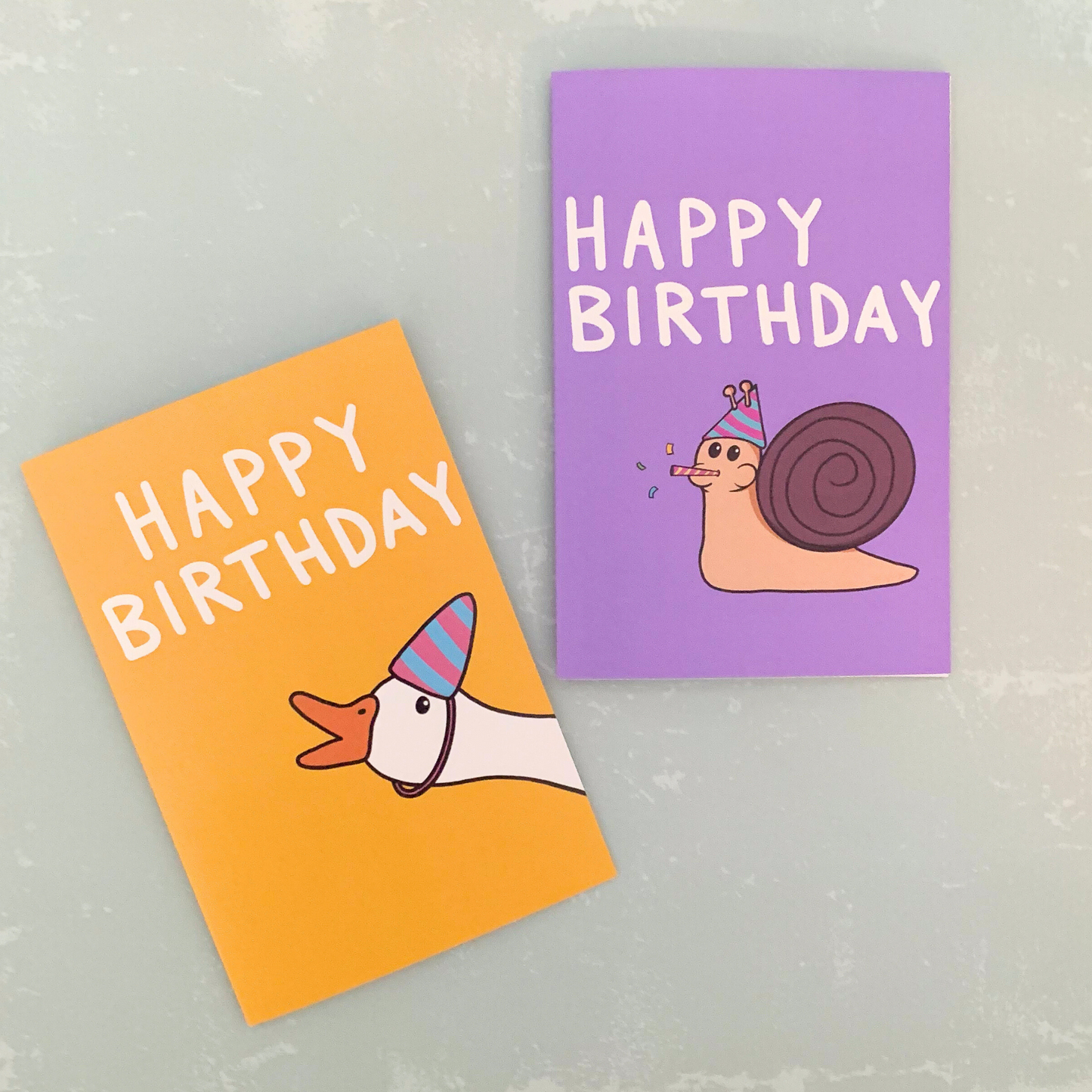 Todd the Snail Birthday Card