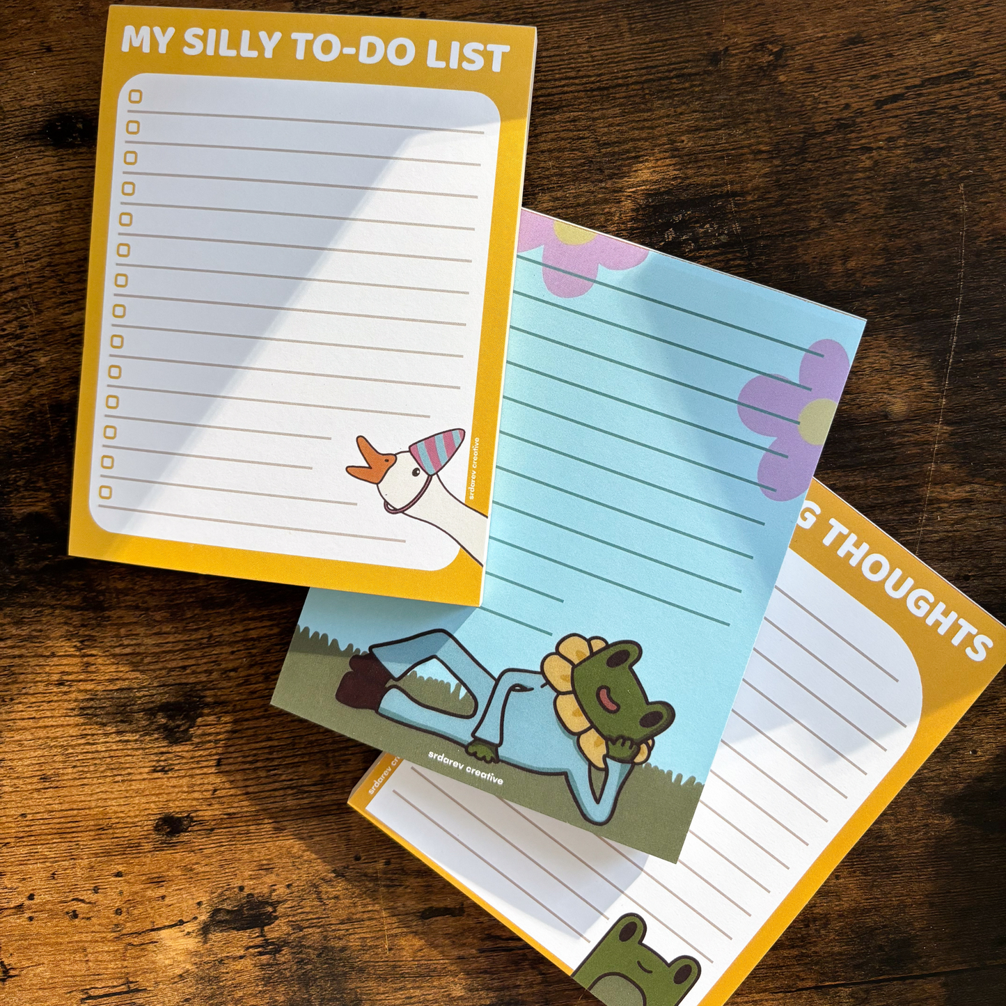 My Silly To-Do List Notepad