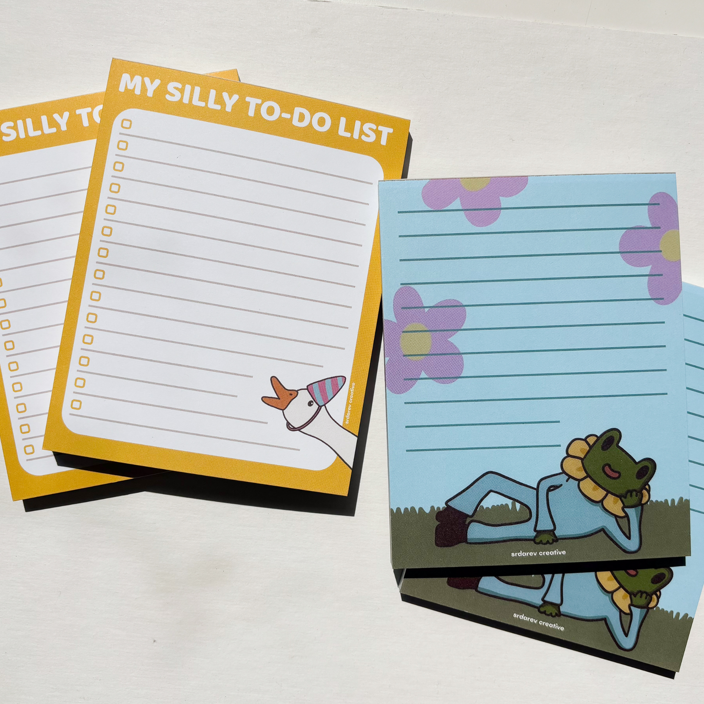 My Silly To-Do List Notepad