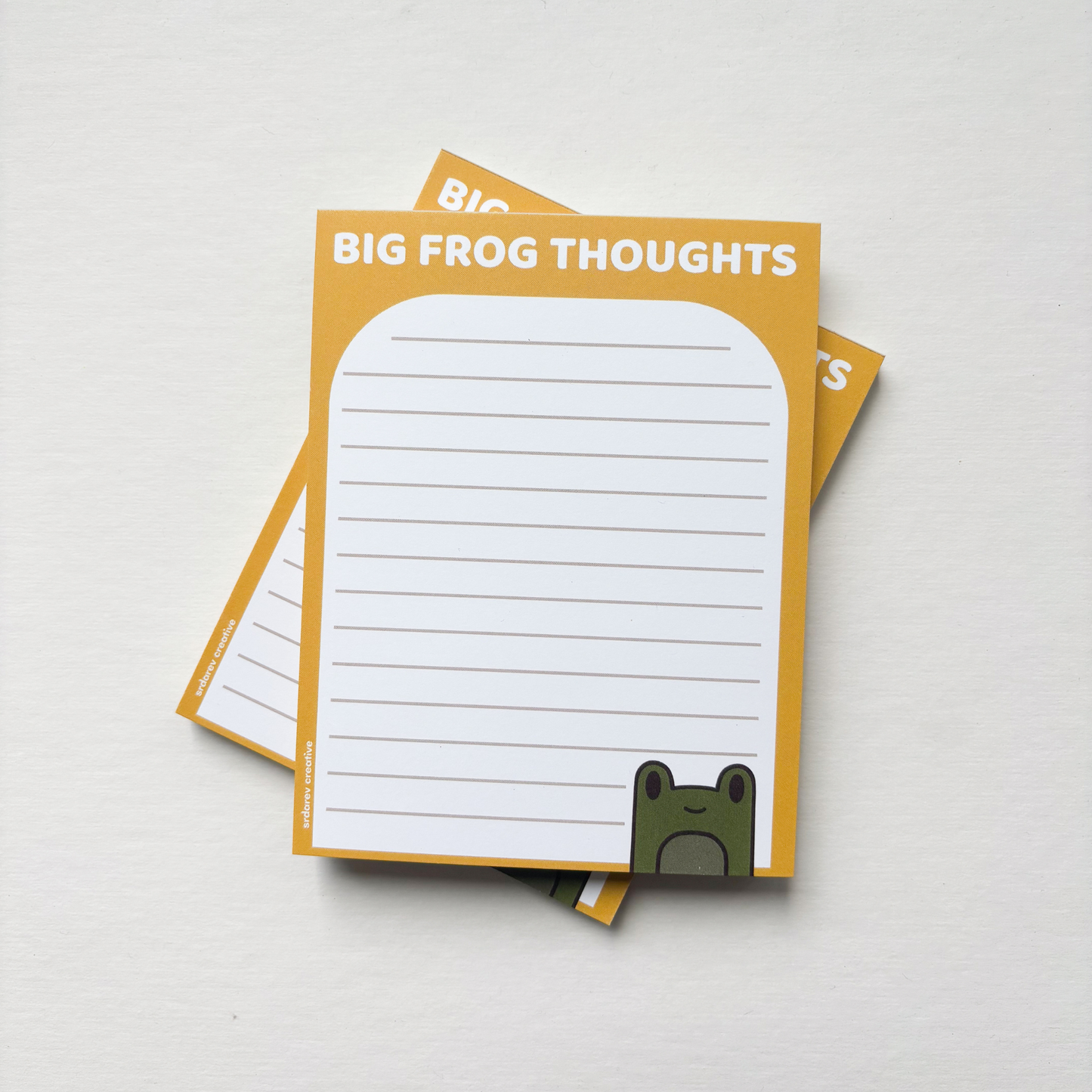 Big Frog Thoughts Notepad
