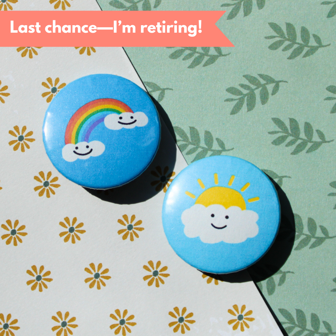 Mr. Cloud/Rainbow Cloud Badge