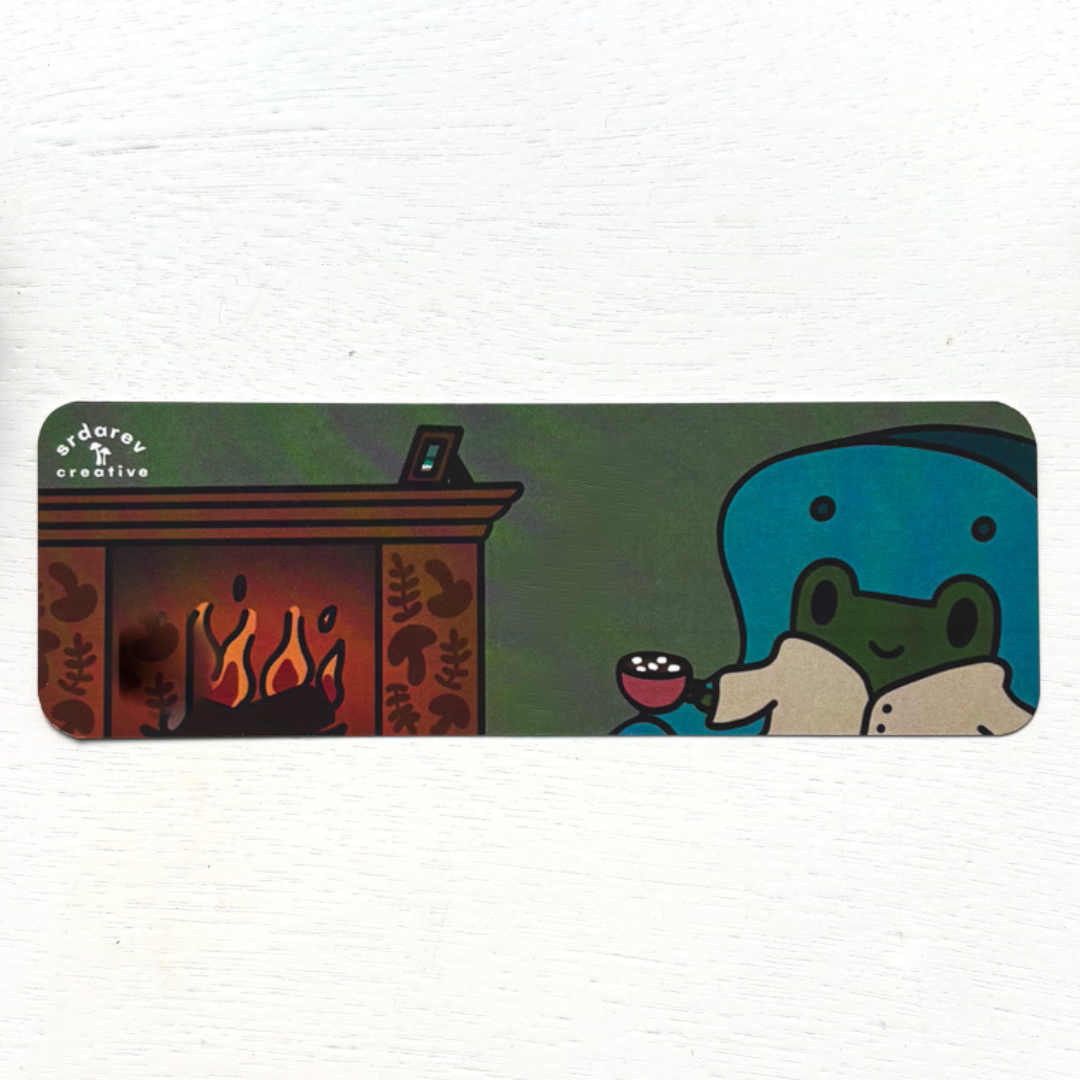 Freg by the Fire Bookmark