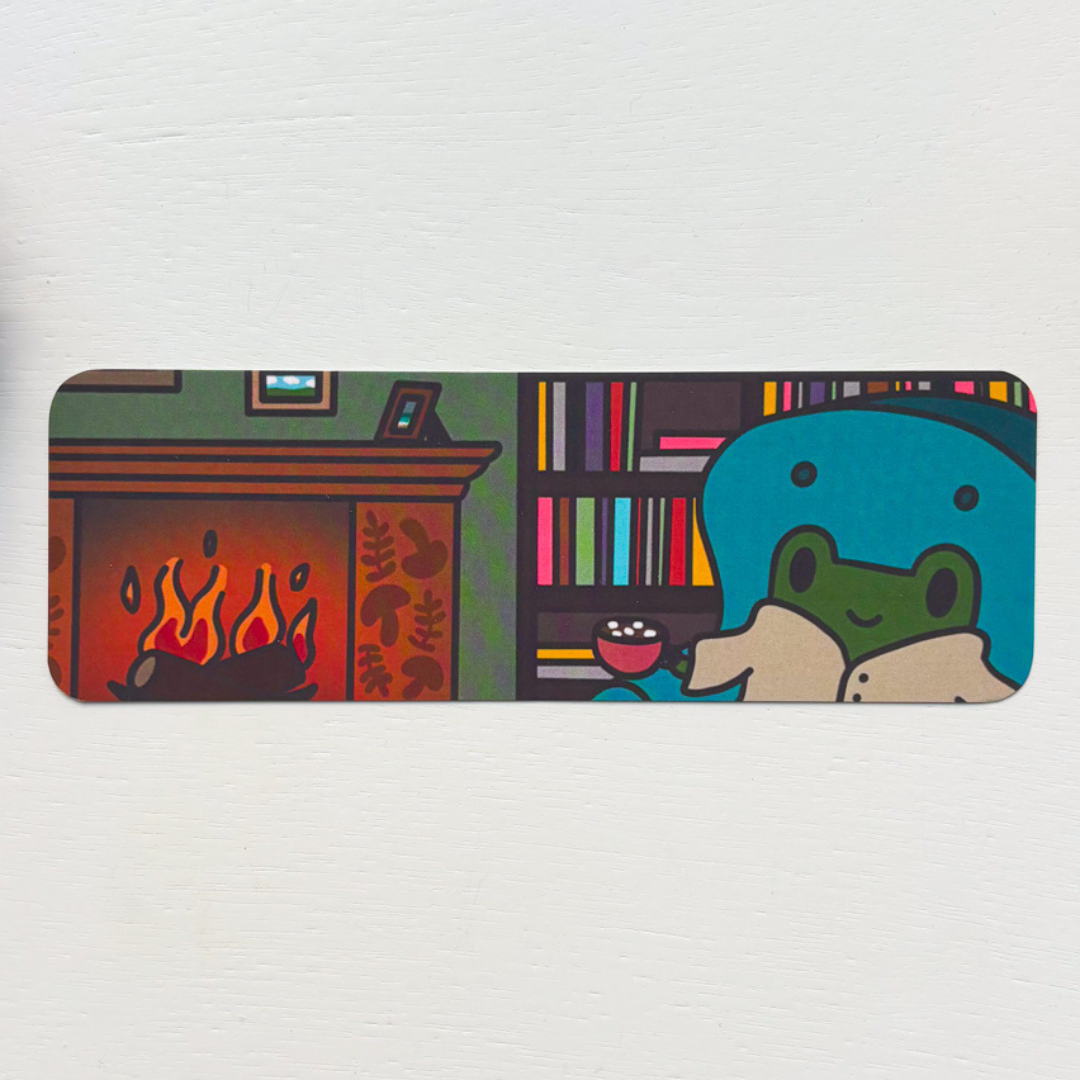 Freg by the Fire Bookmark