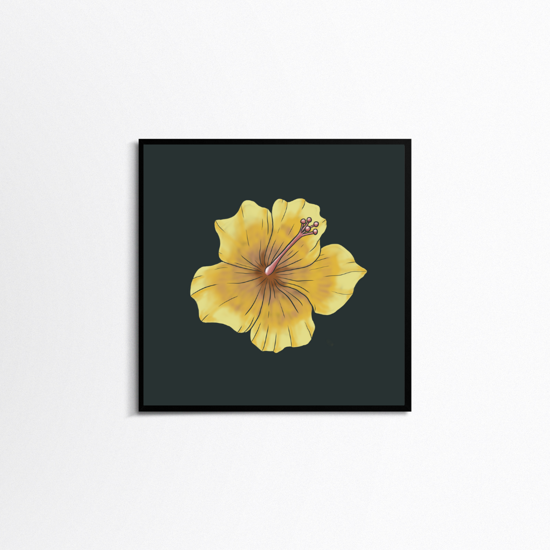 Hibiscus Mini Art Print