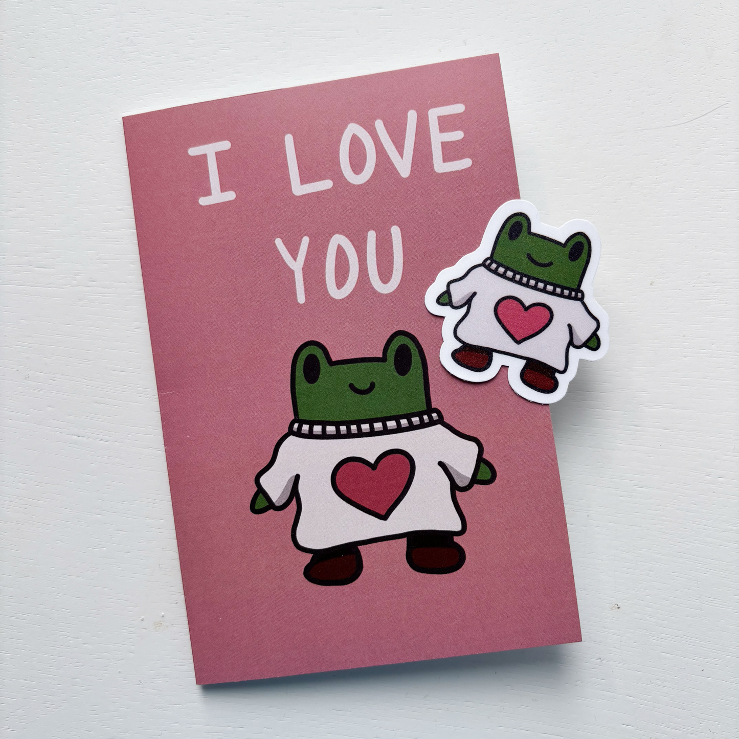 Freg Love Sweater Sticker